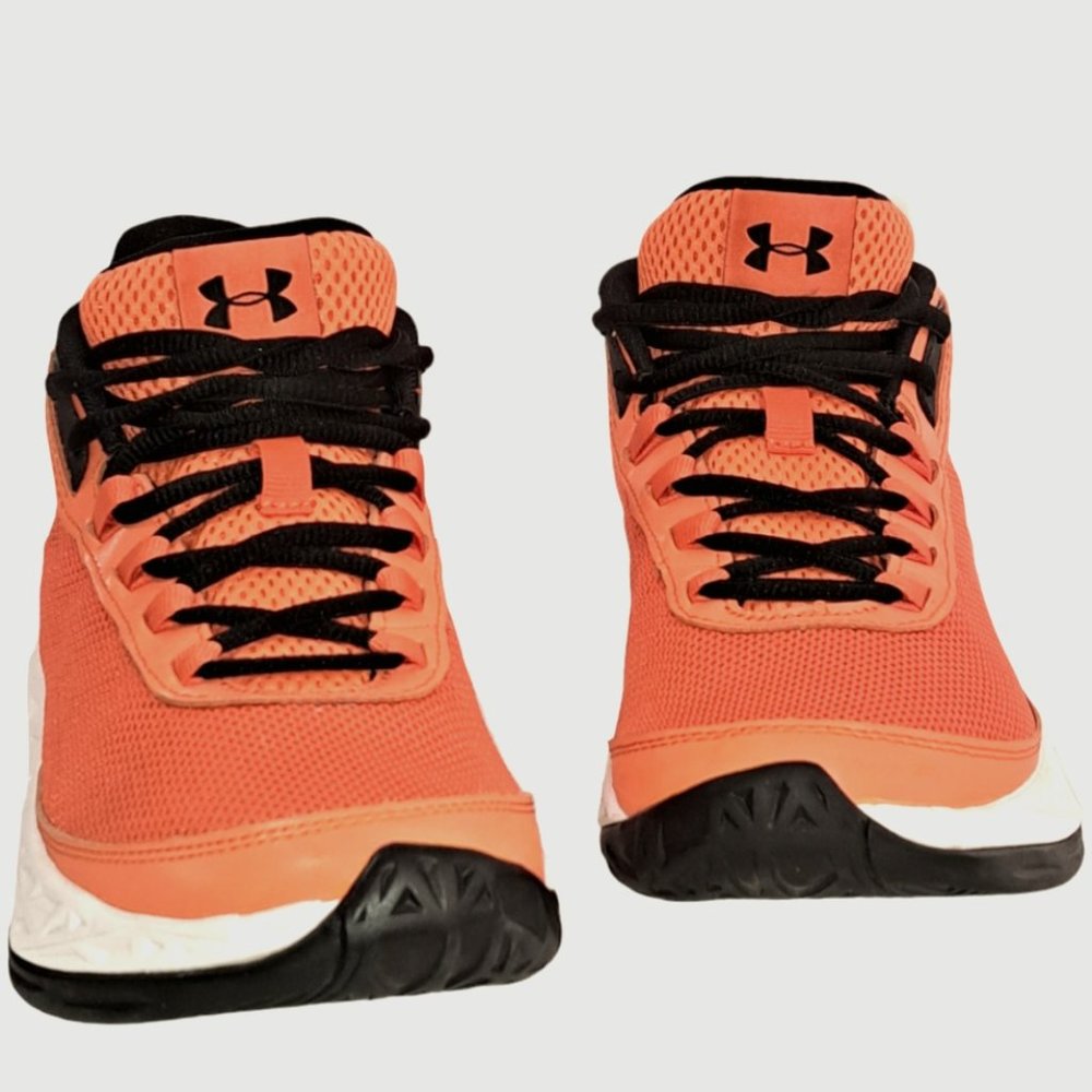 Under Armour UA Basketball Shoes Radio Red 3020948-601 Youth 5.5Y